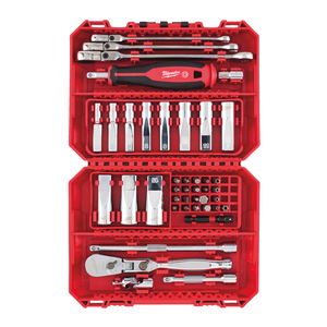 MILWAUKEE DOP, RATEL, RINGRATEL, STEEKSLEUTELSET 1/4 (42DLG)