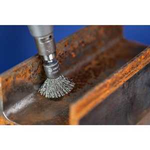 PFERD Shank mounted end brush, crimped PBU 2020/6 ST 0,20