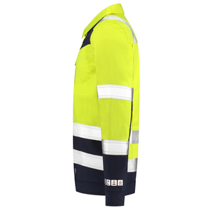 TRICORP WERKJAS MULTINORM 403015 FLUO GEEL/INKT BL MT L