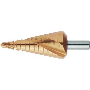 9113200010 Stufenb.HSS spiralg. TiN 4-12,00mm FORMA