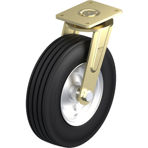 ROULETTE PIVOT. 950KG D.405MM AC BAND.CAOUT 105MM MOY BILLE