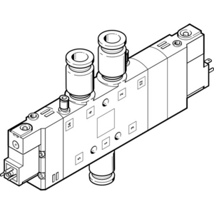 CPE24-M1H-5/3BS-QS-10 Solenoid valve