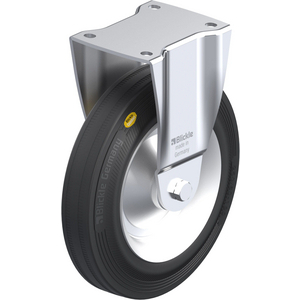 ROULETTE FIXE 450KG D.250MM AC BAND.CAOUT 60MM MOY ROULEAUX