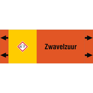 BRADY LEIDINGMERKER 165X60 ZWAVELZUUR