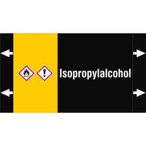 BRADY LEIDINGMERKER 165X90 ISOPROPYLALCOHOL