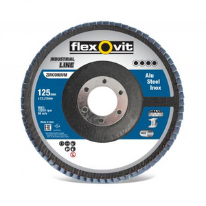 FLEXOVIT VLAKLAMELSCHIJF CON. FIB. ZIRC 125X22 R842 P80