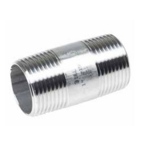 891091 Rohrdoppelnippel Edelstahl R 1 Zoll x 60mm