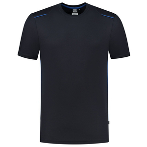 TRICORP T-SHIRT ACCENT 102703 MARINE/ROYALBLAUW MT L