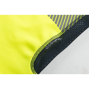 TSHIRT HV JAUNE/BLEU TM MANCHES LONGUES
