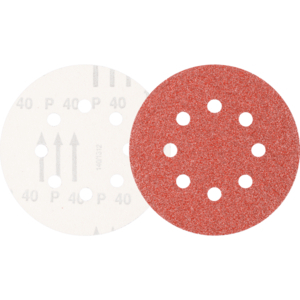 PFERD hook and hoop backed abrasive disc KSS 125 8 L A 40