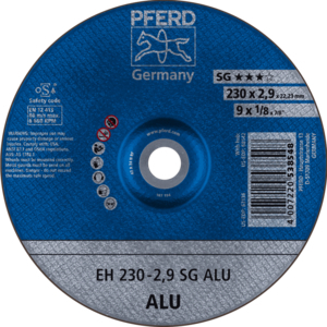 PFERD Cut off wheel EH 230 2,9 A 24 N SG ALU/22,23