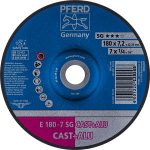 PFERD 62217681 Schruppscheiben E 178-7Ac 30 S Sg