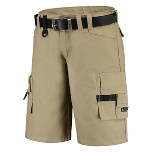 TRICORP WERKBROEK KORT CANVAS 502006 KHAKI MT 54