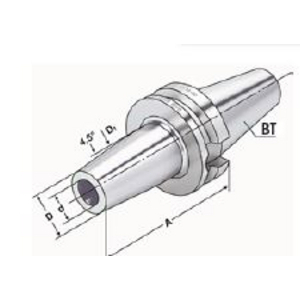 MANDRIN DE FRETTAGE BT 40-04-80 JIS B 6339