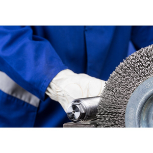 PFERD Wheel brush, crimped RBU 25060/50,8 INOX 0,35