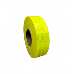 NASTRO RETRORIFLETTENTE PER VEICOLI GIALLO FLUO 53.5 MM X 45.7 M 7100199356