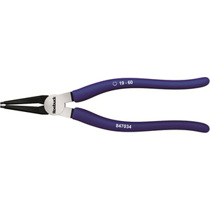 PINZA PER ANELLI SEEGER INTERNI BECCO DRITTO LUNGHEZZA 180MM 847034