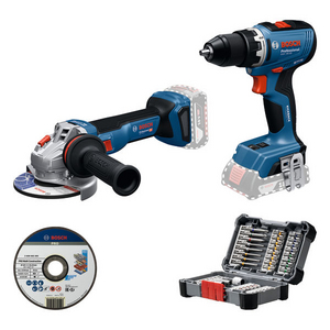BOSCH COMBISET 18V GSR18V-65+GWS18V-11+AC 0615A50091
