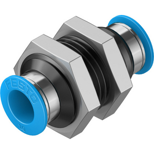 QSS-10 Push-in bulkhead connector
