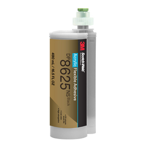 3M SCOTCH-WELD ACRYLAATLIJM FLEXIBEL DP8625NS 490ML ZWART