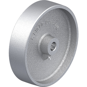 ROUE 1100KG D.200MM 50MM FONTE ROUE MONOBLOC ALESAGE LISSE