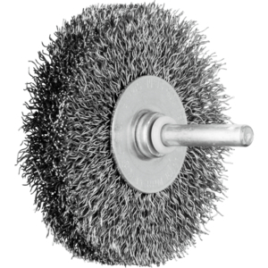 BROSSE PLATE/TIGE 70X15X19 FIL ACIER 0,3 43105001