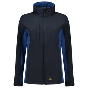 TRICORP SOFTSHELL DAME 402008 MARINE/ROYAL BLAUW MT 4XL