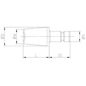 BOUTEROLLE 17713205 TETE RONDE D.3.2MM HT4MM