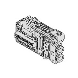 SMC EXHAUST BLOCK PLATE 4 MM VVQC1000-19A-D-C4