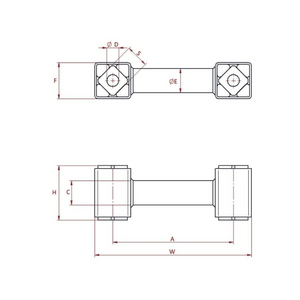 BRAS OSCILLANT SIMPLE DB-F-5-60 160