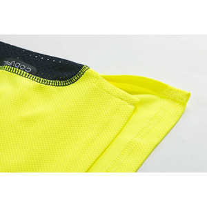 TSHIRT HV JAUNE/BLEU TM MANCHES LONGUES