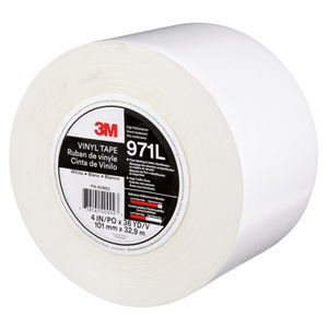 3M VLOERMARKERINGSTAPE 971L WIT 101,6MM (RO=33M)
