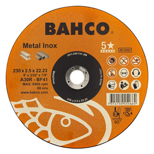 BAHCO SLIJPSCHIJF 230X1.9 A46R IN ME 3911-2301T41-IM