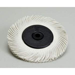 120 RICARICHE SPAZZOLE RADIALI A FILO ABRASIVO CURVO TIPO C- BB-ZZ DIAMETRO 200MM 33179 BIANCO 7100138304