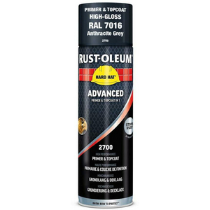 AEROSOL ANTIROUILLE 500ML HARD HAT ADVANCED GRIS ANTHRACITE BRI