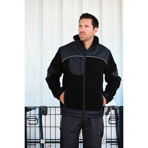 POLAR FLEECE JACKET G-POLAR BLACK 2 Size XL