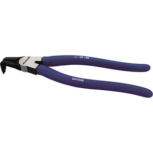 PINZA PER ANELLI SEEGER INTERNI BECCO A 90 GRADI LUNGHEZZA 240MM 847039