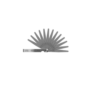 FEELER GAUGE STAINLESS STEEL BLADE - 0,05-1MM 20PCS - 100MM 891980