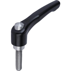 K0123.93101X30 Klemmhebel Gr.3 M10X30 mit Schutzkappe Niro