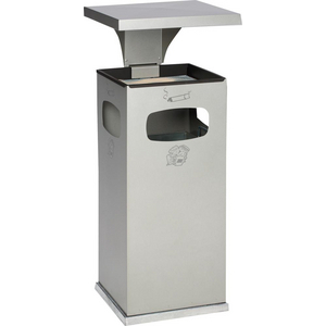 3410007975 Kombi-Ascher silber 3fach 38l incl. Inneneimer