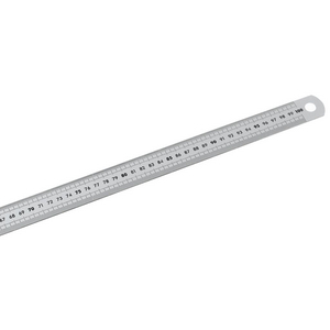 RIGHELLO SEMIRIGIDO INOX 1 LATO 1000 MM DELA.1056.1000
