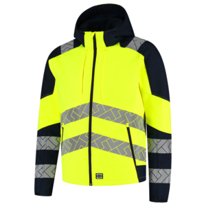 TRICORP SOFTSHELL REDEFINED HI-VIS 406109 GL/INK MT XXL