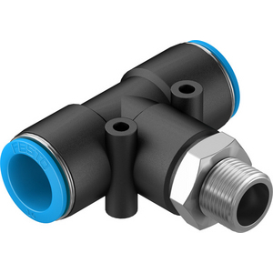 QST-3/8-16 Push-in T-fitting
