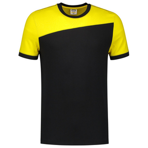 TRICORP T-SHIRT NADEN 102006 ZWART/GEEL MT 5XL