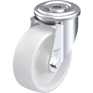 ROULETTE PIVOT. 150KG D.100MM AC BAND.POLYA 37MM MOY ROULEAUX