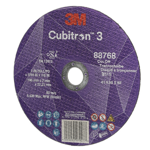 DISCO DA TAGLIO CUBITRON3, 88768, 36+, T41, 180 MM X 2 MM X 22.23 MM, EN, 25/PACK, 50 PZ/CARTONE 7100303999