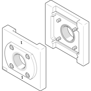 FESTO AANSLUITPLAAT PAML-CP-186-HP3-G14 1629300