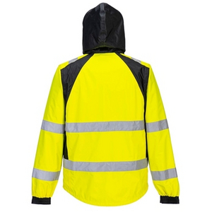 PORTWEST REGENJAS HI-VIS WX2 ECO CD860 GEEL/ZWART MT M