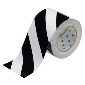 ROTOLO NASTRO PER MARCATURA DI PAVIMENTI TOUGHSTRIPE 104379 TS-101.60-514-BK/WT-STR-RL