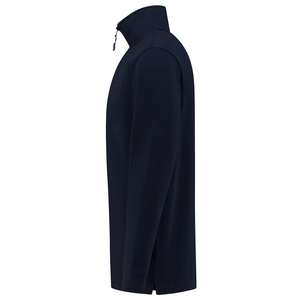 TRICORP SWEATER RITSKRAAG 301010 INKT BLAUW MT M